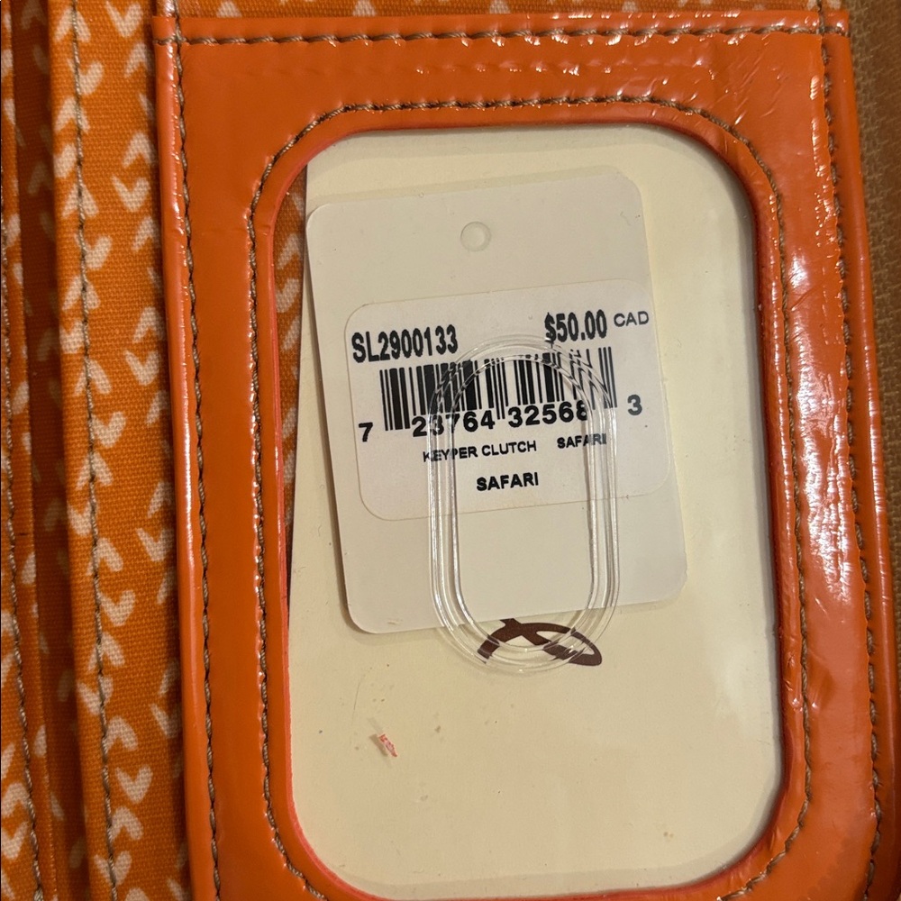 Fossil Key-Per zip-around continental clutch wallet with vibrant tribal-inspired - Picture 12 of 13
